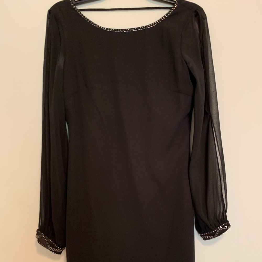 Women’s black embellished dress